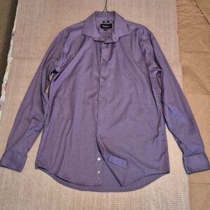 Kenneth Cole Awearness Slim Fit Tall Men’s purple shirt 16.5 neck, 36/37 sleeve